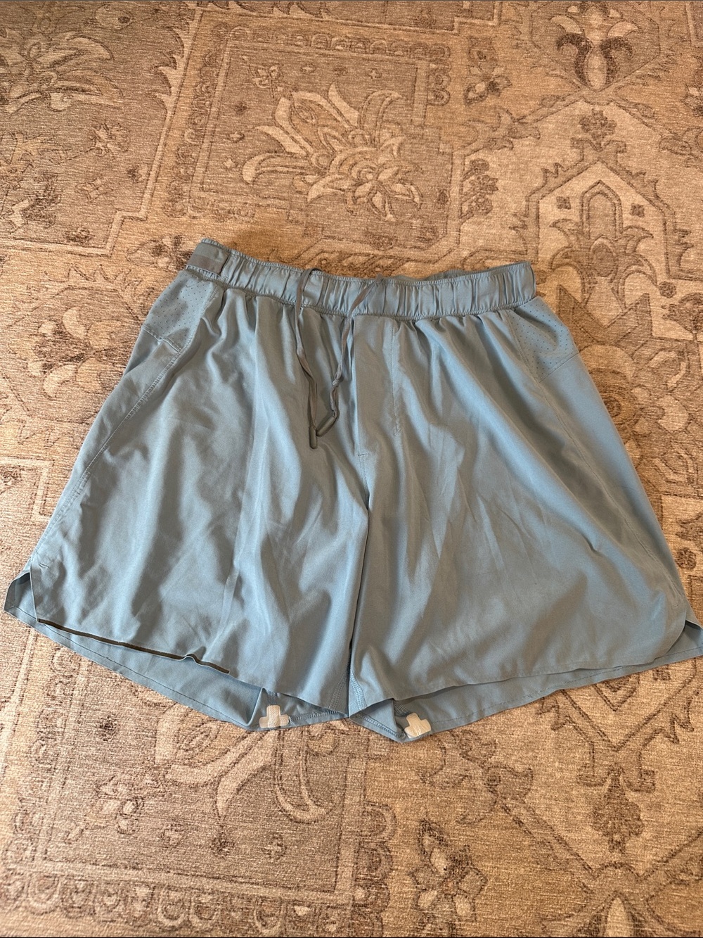 Lululemon Athletics Light Blue Athletic Shorts